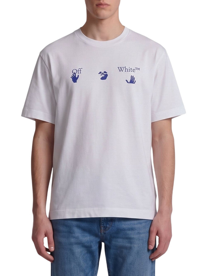 White Crew Neck T-Shirt 1