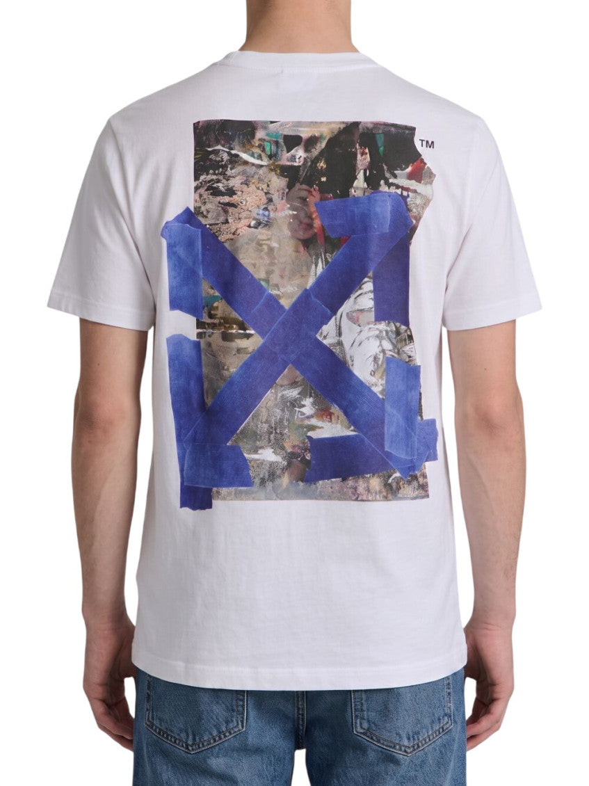 White Crew Neck T-Shirt 2