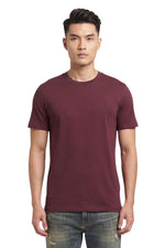 Maroon Crew Neck T-Shirt 1