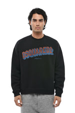 Black Graphic Logo Sweatshirt 1