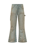 Light Blue Straight Jeans 1