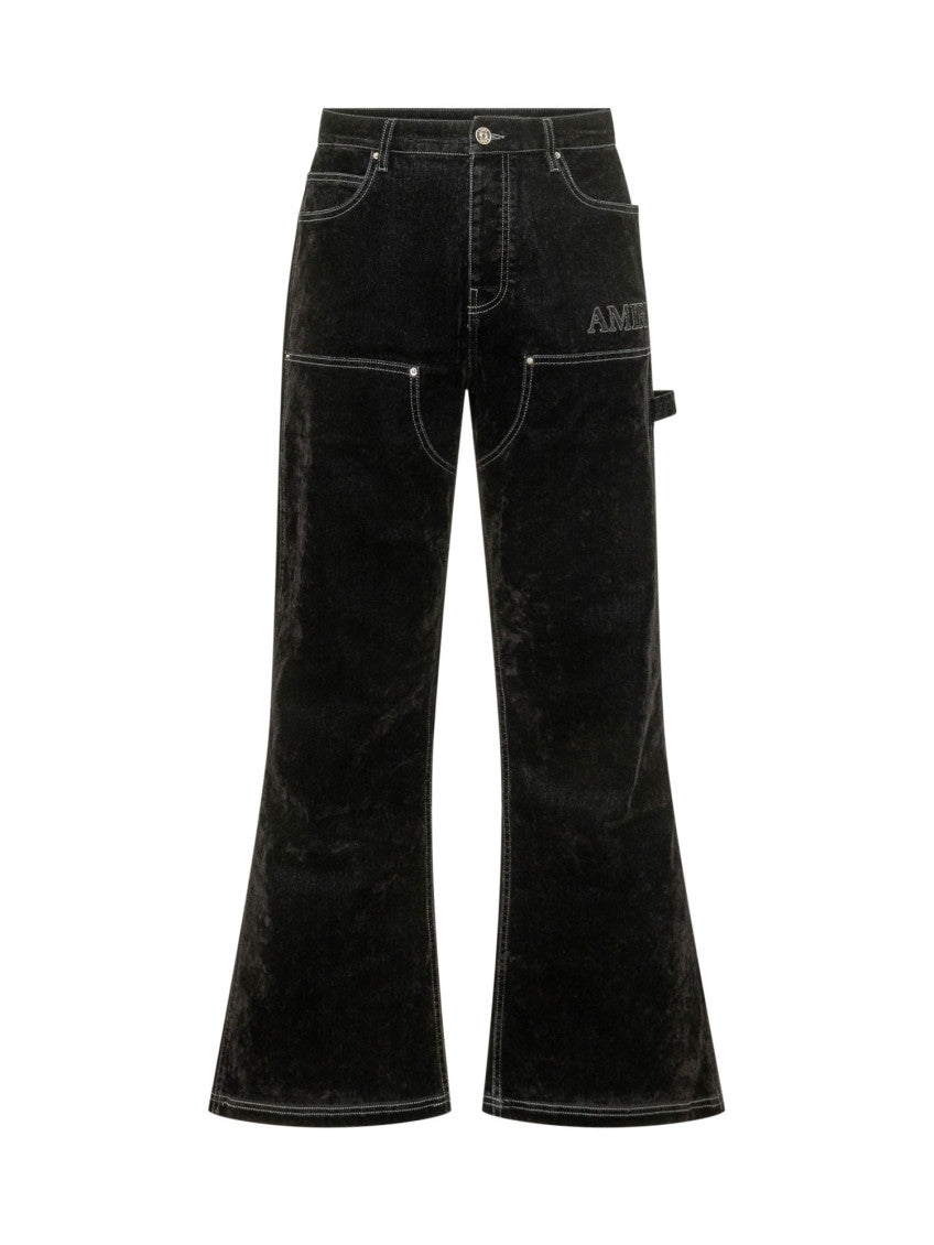Black Straight Jeans 1