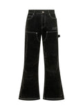 Black Straight Jeans 1