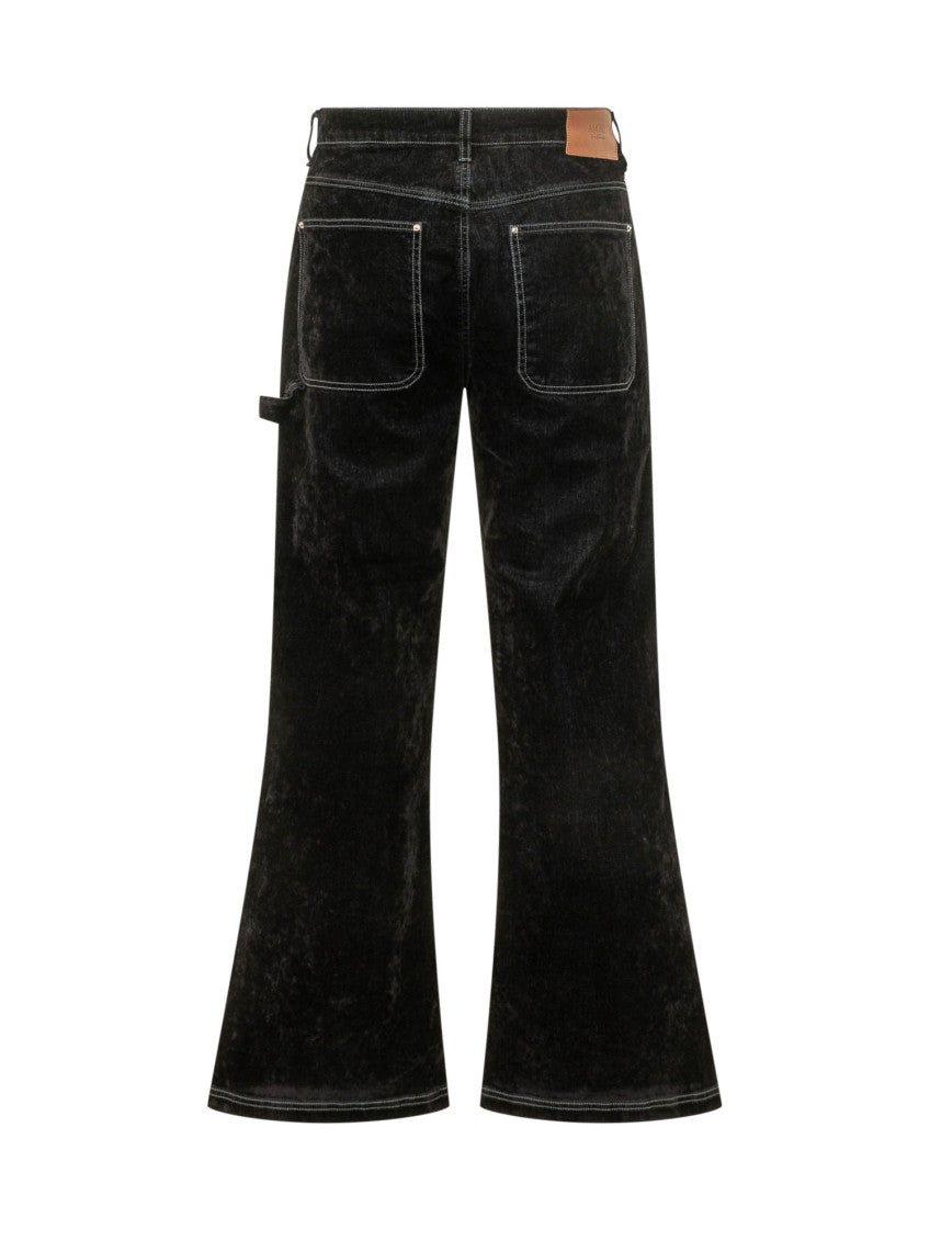 Black Straight Jeans 2