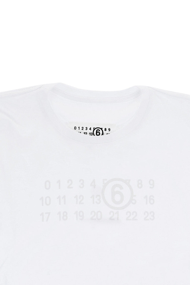 Girls White Logo T-Shirts 3
