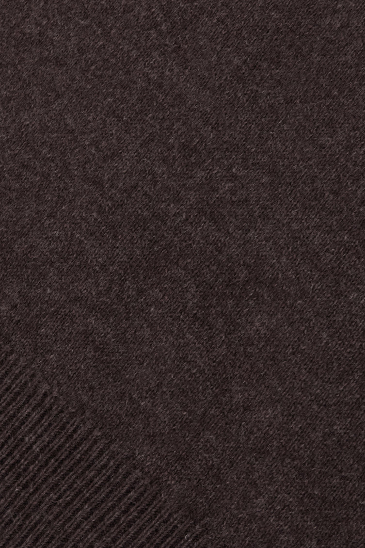 Dark Brown Knitted Sweater 3