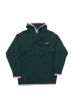 Girls Green Logo Hoodie 1