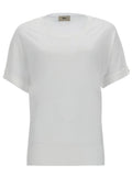 White Crew Neck T-Shirt 1