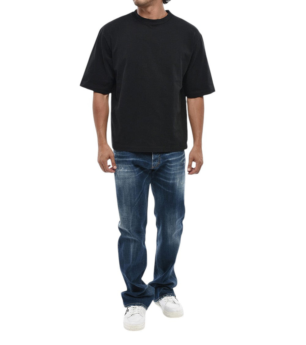 Black Crew Neck T-Shirt 4