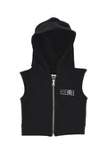 Girls Black Zipper Jacket 1