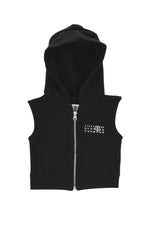 Girls Black Zipper Jacket 1