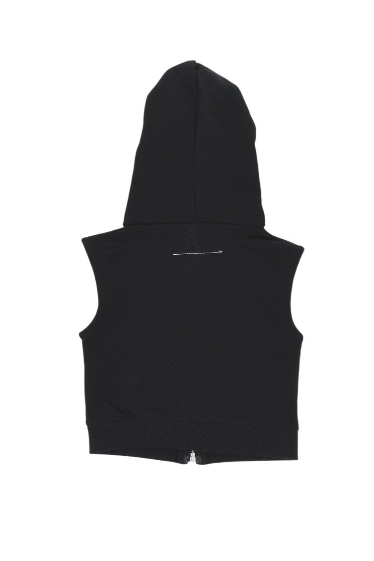 Girls Black Zipper Jacket 2