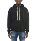 Black Relaxed Solid Hoodie 1