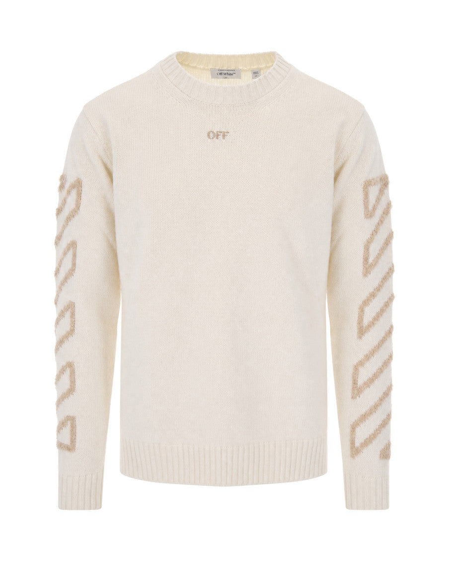 Off White Logo Sweater 1