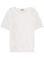 White Crew Neck T-Shirt 1