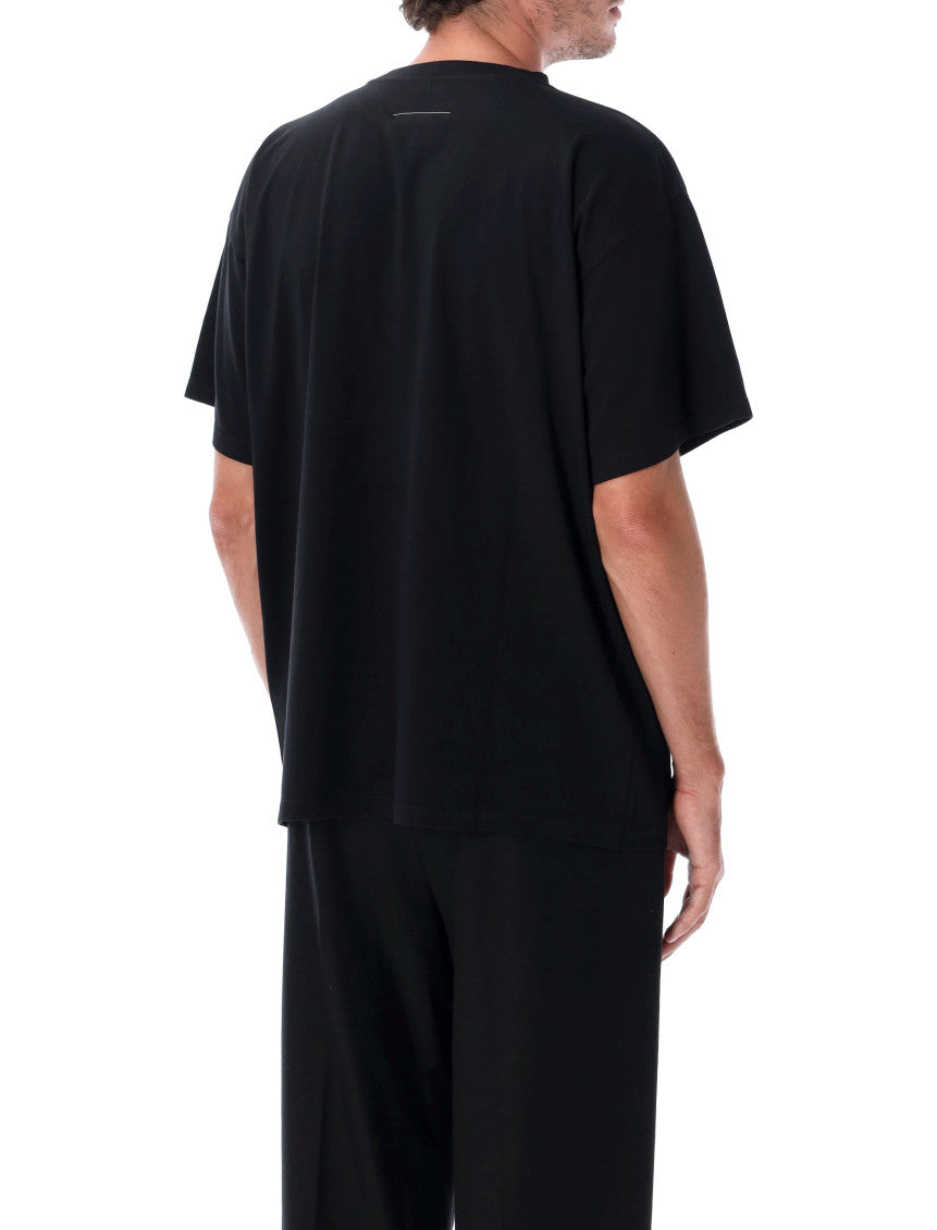 Black Crew Neck T-Shirt 2