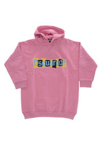 Girls Pink Logo Hoodie 1