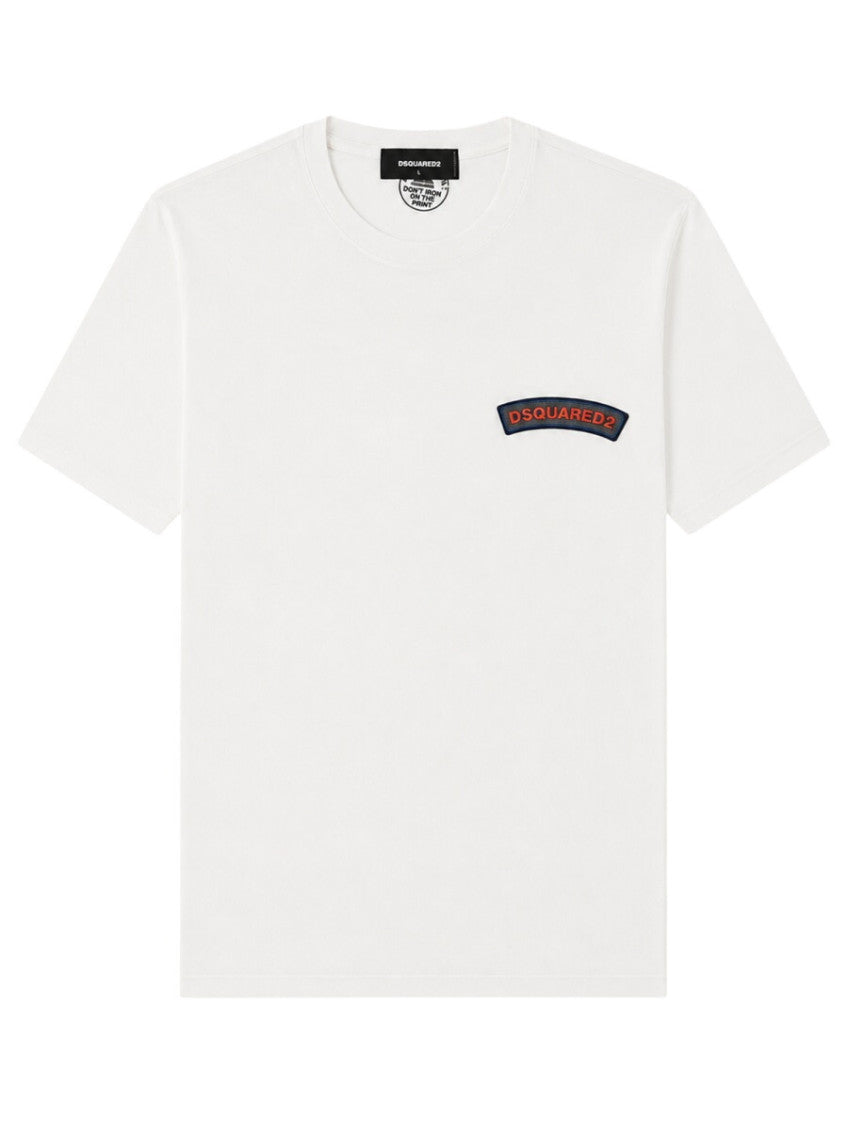 White Regular Logo T-Shirt 1