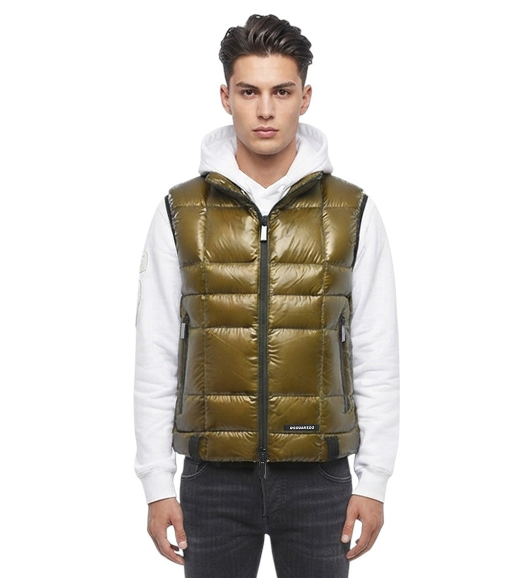 Green Sleeveless Jacket 1