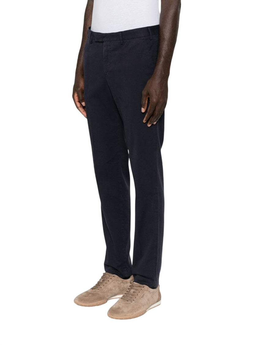 Dark Navy Chino Trousers 2