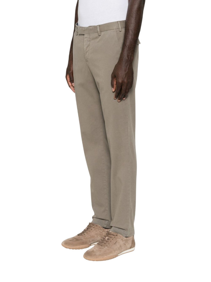 Taupe Slim Chino Trousers 2