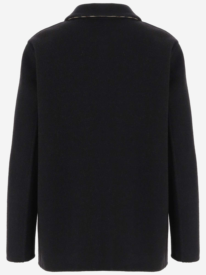 Black Check Lining Jacket 2