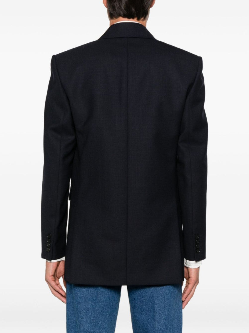 Blue Double Breasted blazer 2