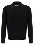 Black Wool Polo 1