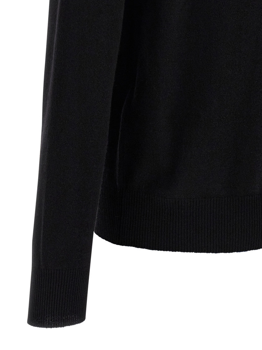 Black Wool Polo 4
