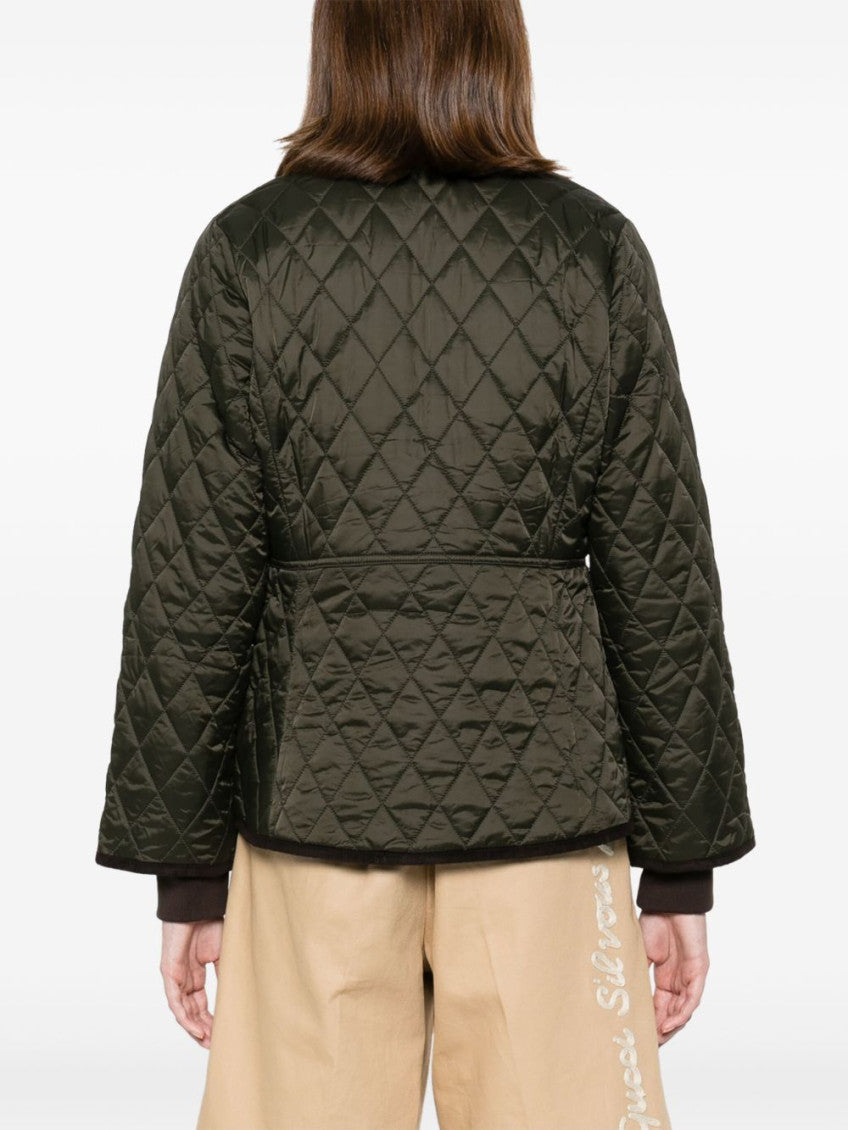 Green Quilted Jacket 4