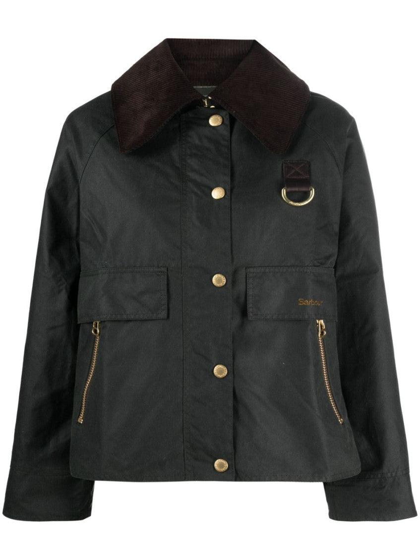 Green Catton Logo Jacket 1