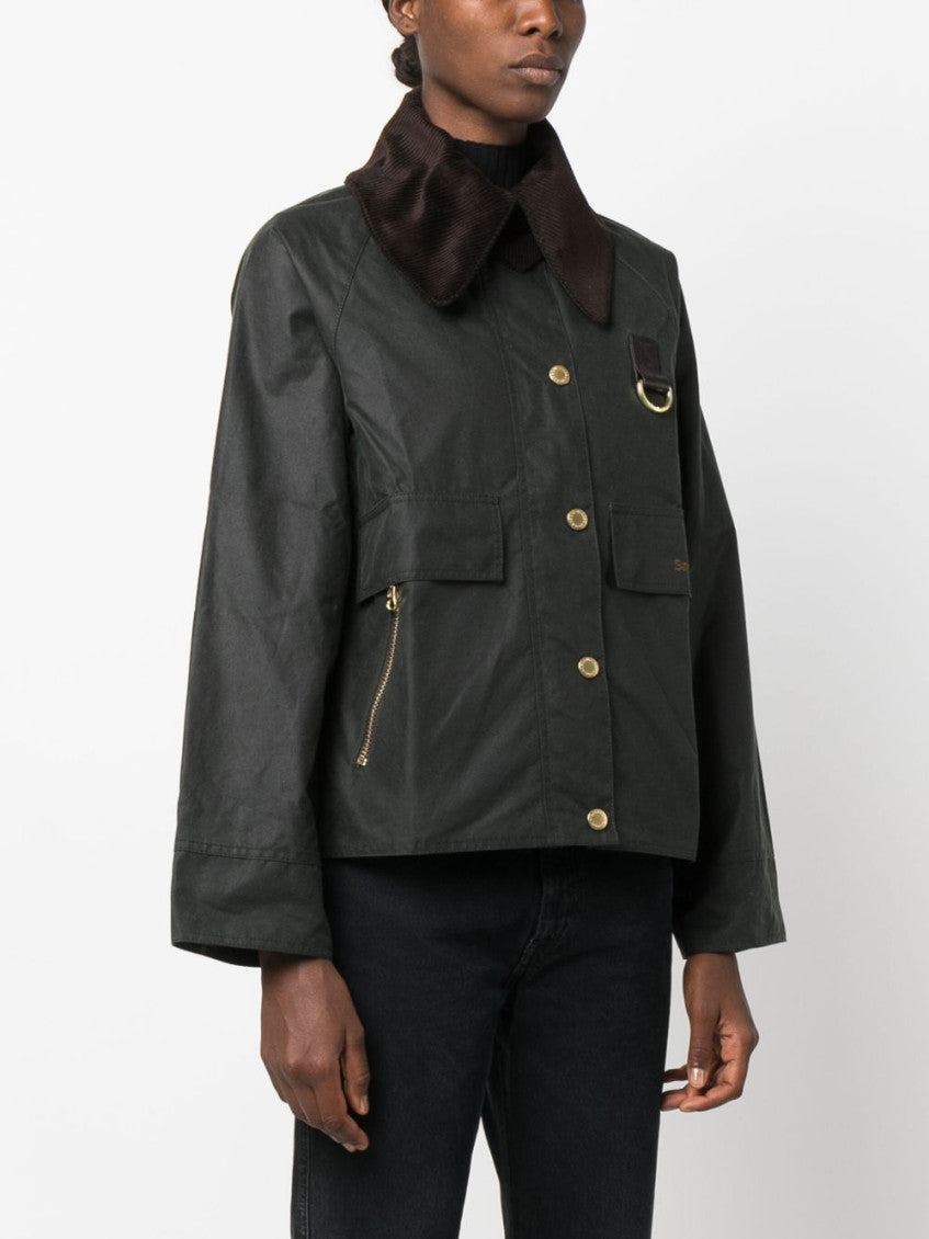 Green Catton Logo Jacket 5