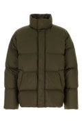 Olive Green Down Puffer Jacket 1