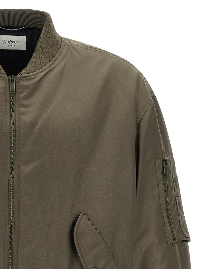 Taupe Bomber Jacket 3