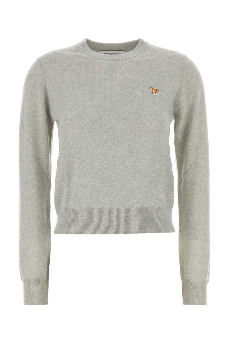 Grey Wool Sweater 1