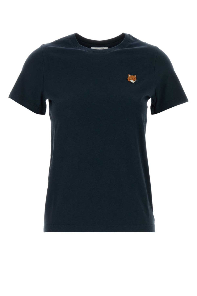 Navy Blue Cotton T-shirt 1