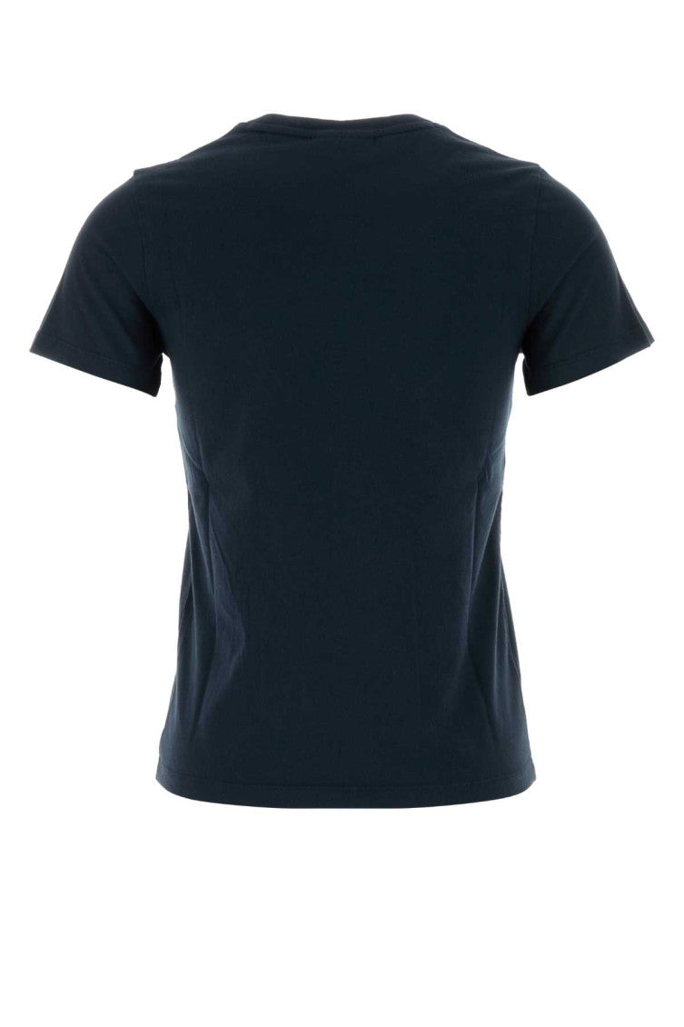 Navy Blue Cotton T-shirt 2