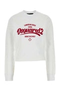White Cotton Sweatshirt 1