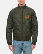 Dark Green Quilted Jacket 1