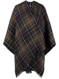 Multi Color Check Pattern Poncho 1