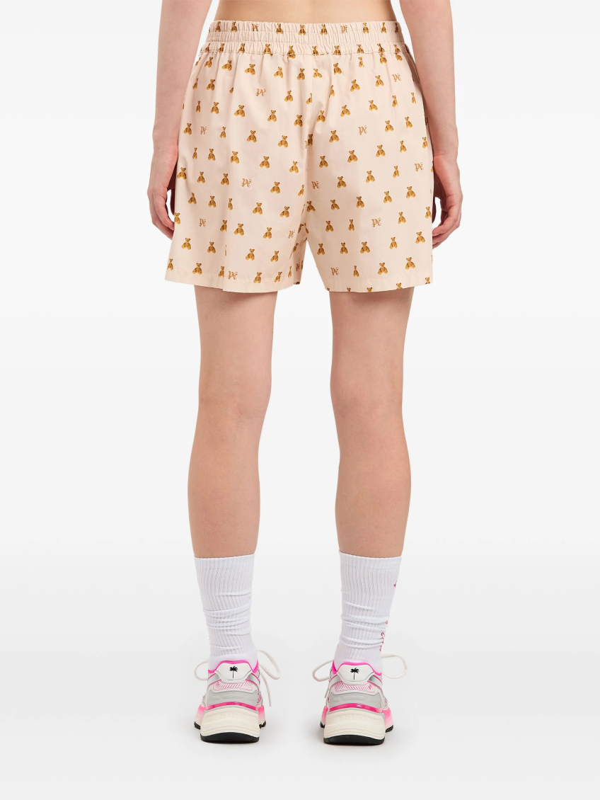 Soft Pink Monogram Shorts 5