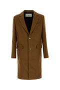 Brown Single-Breasted Coat 1