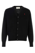 Black Wool Cardigan 1