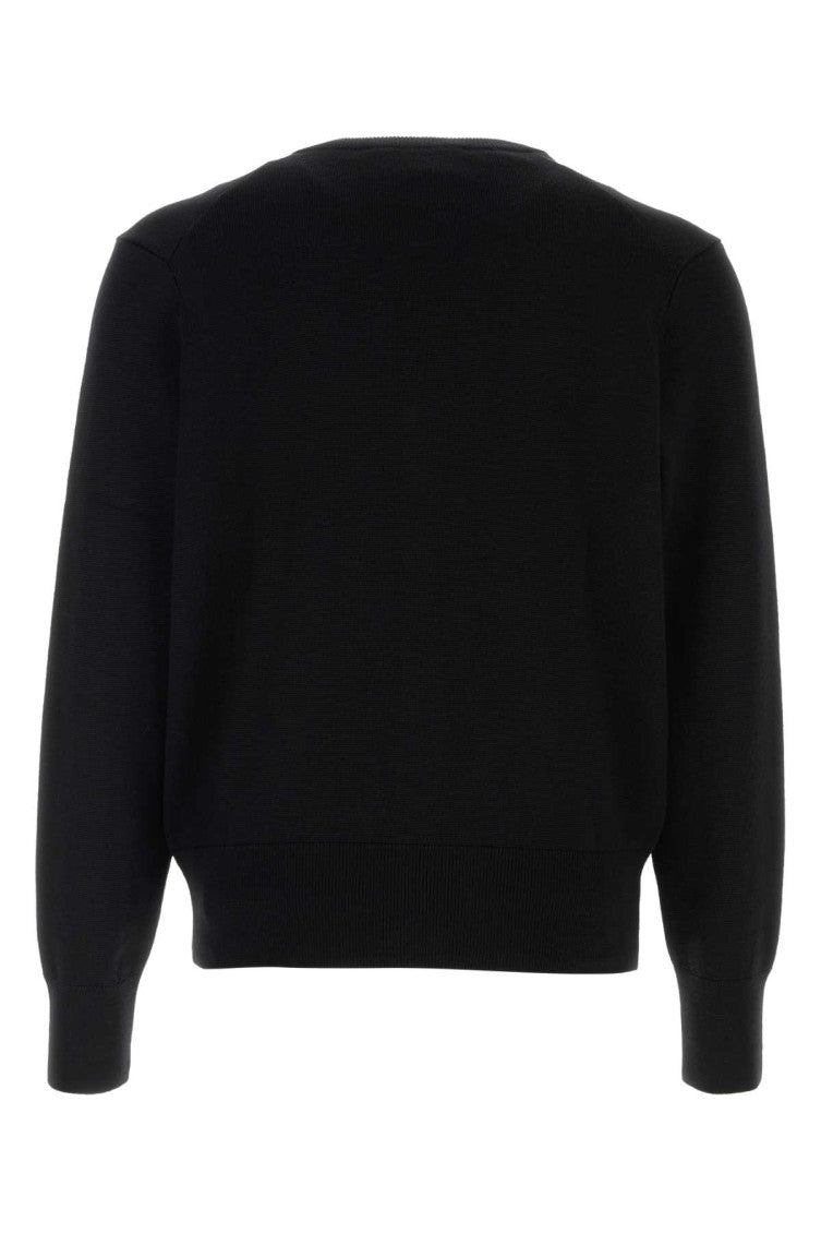 Black Wool Cardigan 2