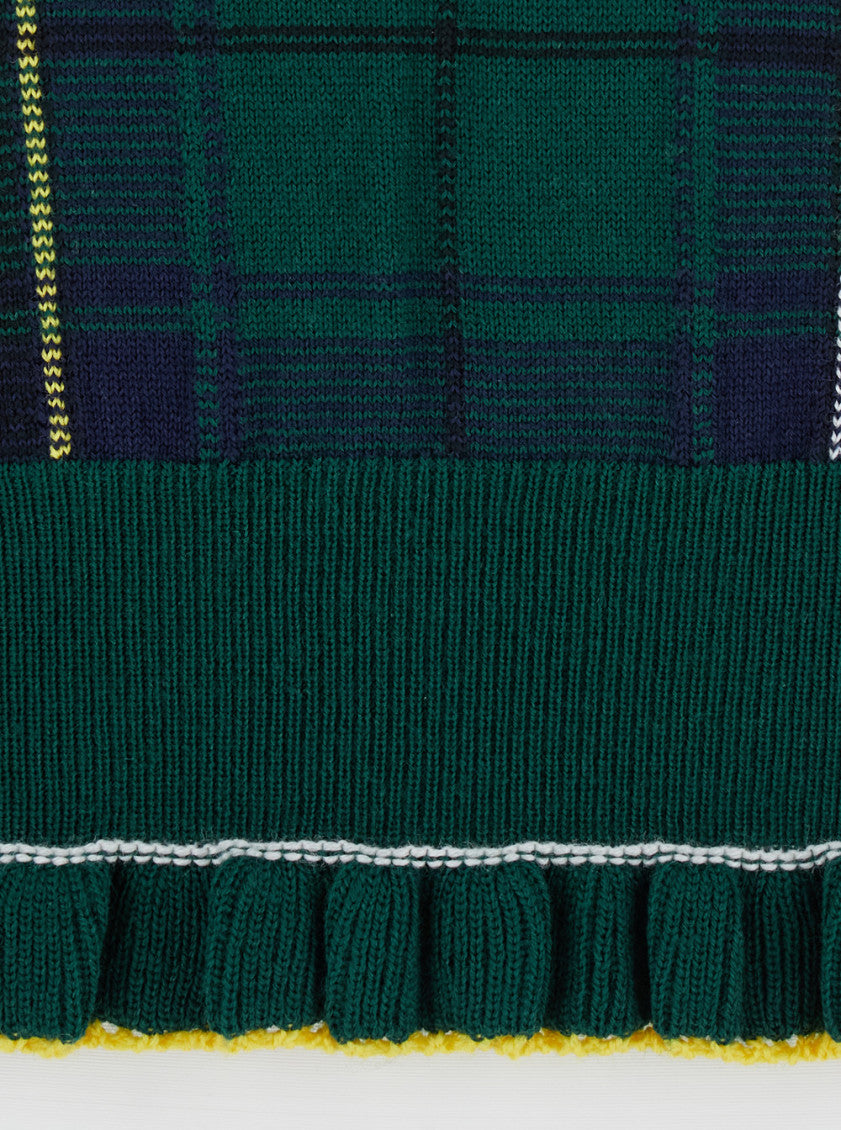 Multicolor Checked  Pullover 3