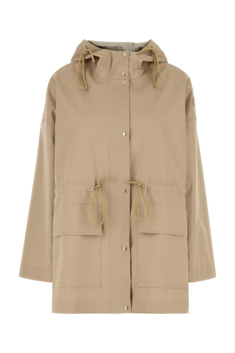Beige Hooded Jacket 1
