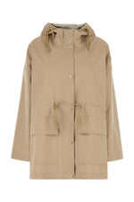 Beige Hooded Jacket 1