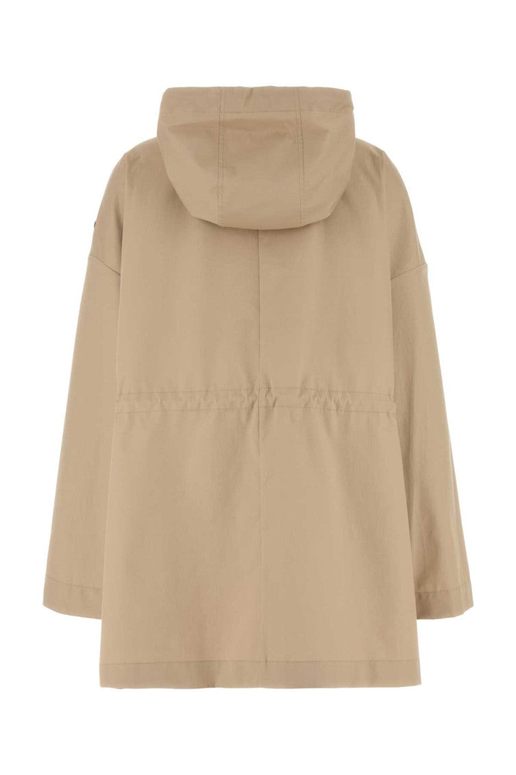 Beige Hooded Jacket 2