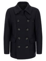 Blue Wool coat 1