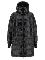 Black Quilted Hood Jacket 1
